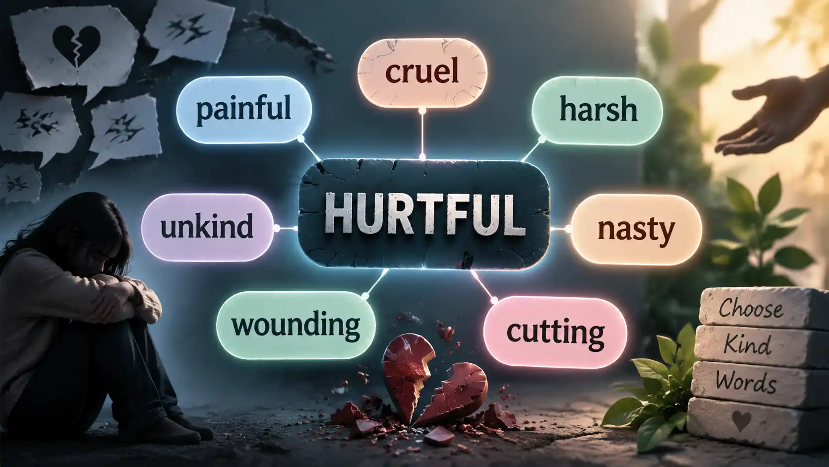 synonyms for hurtful