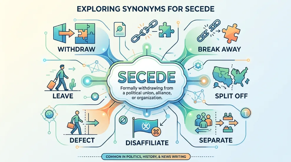 synonyms for secede