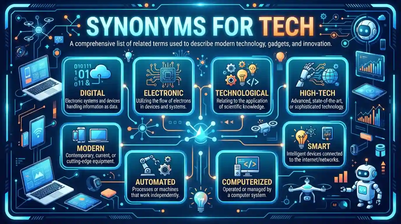 Synonyms for Tech