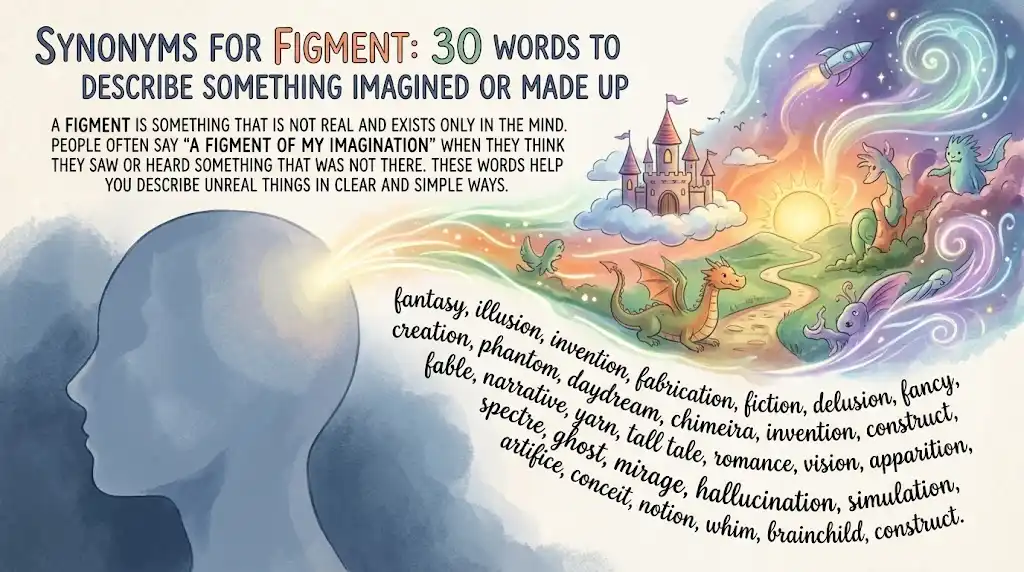 synonyms for figment